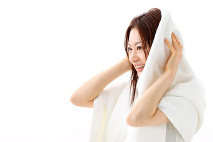 お風呂上がり