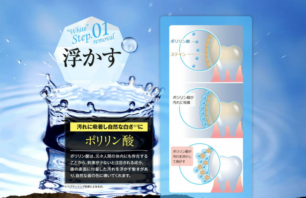 キラッとホワイト　ポリリン酸