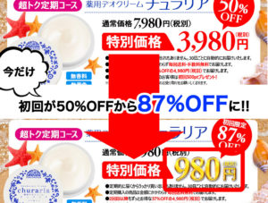 チュラリア　初回価格